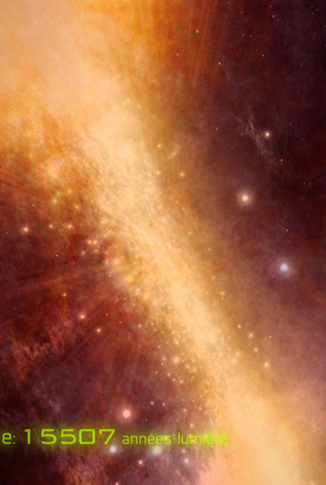 Voyage au centre la galaxie